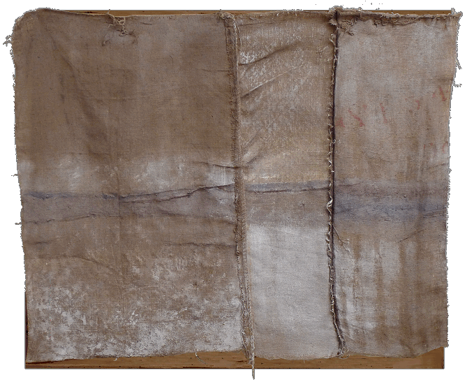 Francoise Stoop - Compositie op Grove Jute 30
