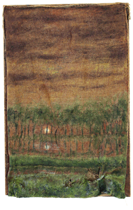 Francoise Stoop - Compositie op Grove Jute 49