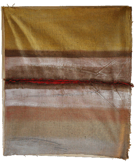 Francoise Stoop - Compositie op Grove Jute 9