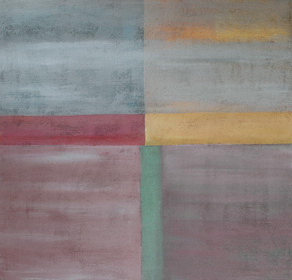 Francoise Stoop - Compositie op Jute 14