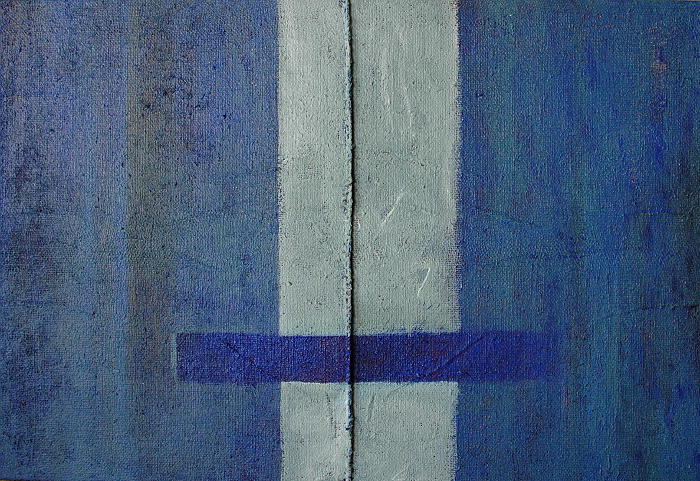 Francoise Stoop - Compositie op Jute 17