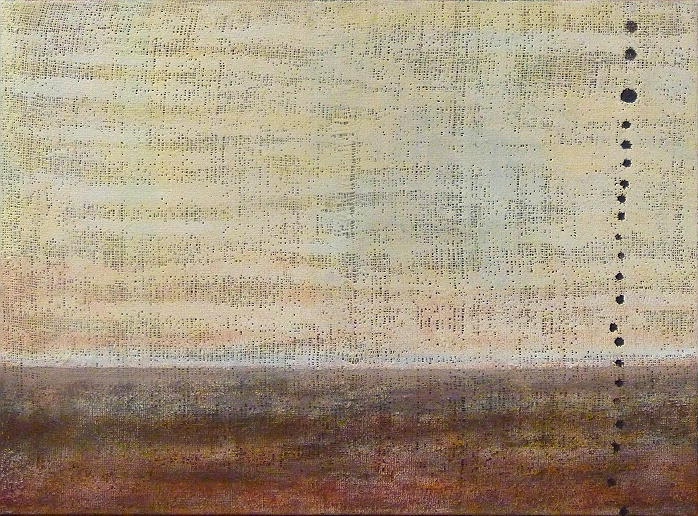 Francoise Stoop - Compositie op Jute 25