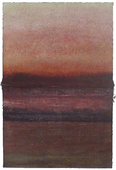 Francoise Stoop - Compositie op Grove Jute 2<BR> (Compositie op Jute 28)